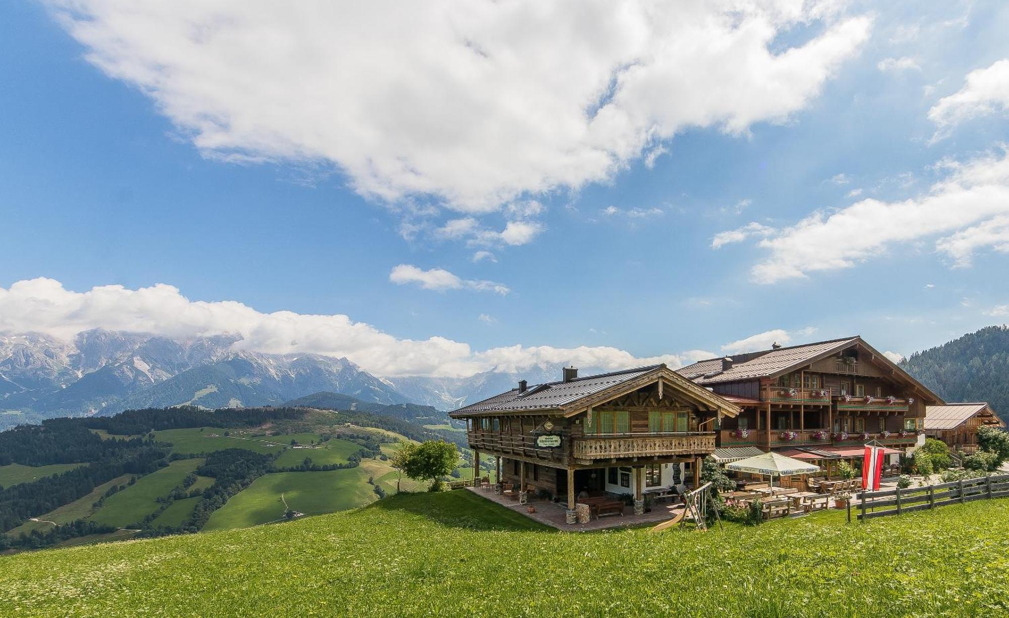 Berggasthof Christernreith Maria Alm am Steinernen Meer Esterno foto